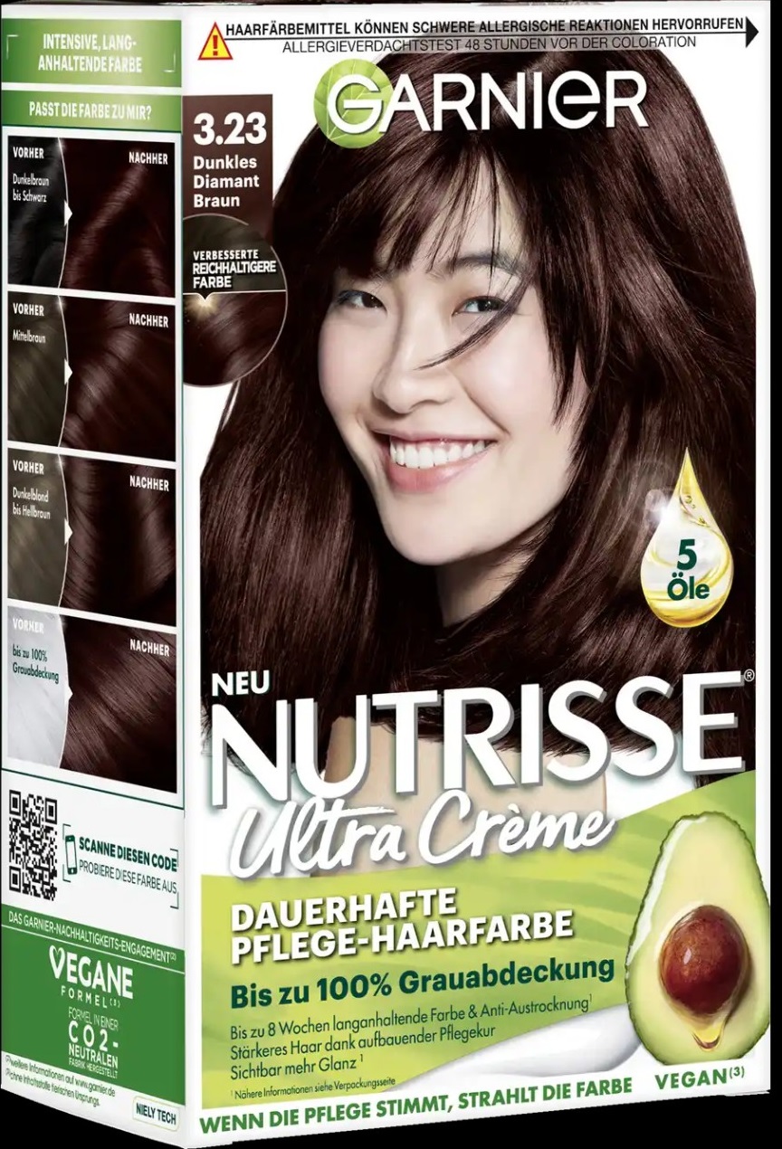 [Hàng Đức chính hãng.HN] thuốᴄ nhuộm tóc garnier nutrisse creme {hangducairberlin}