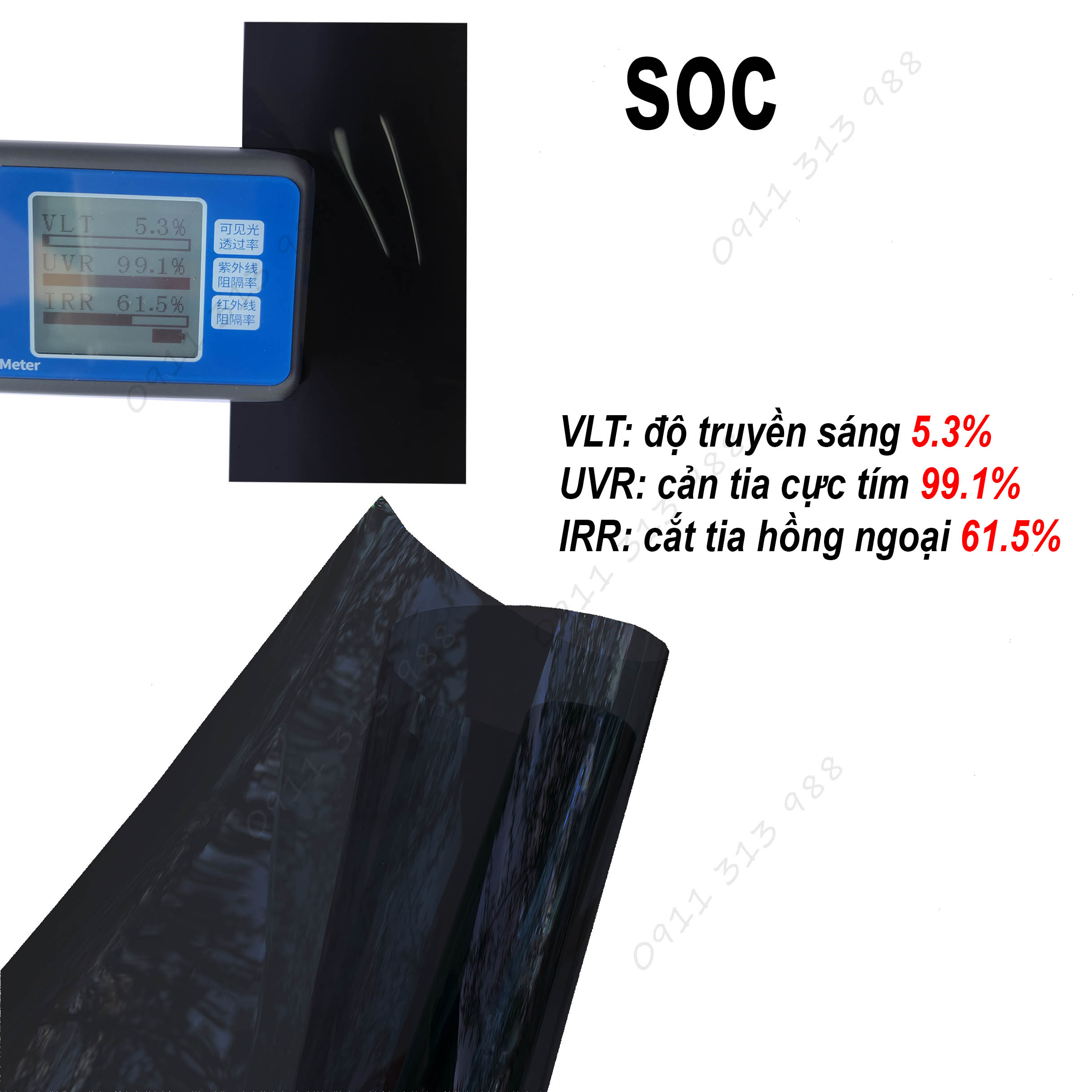 Phim cách nhiệt dán xe ô tô