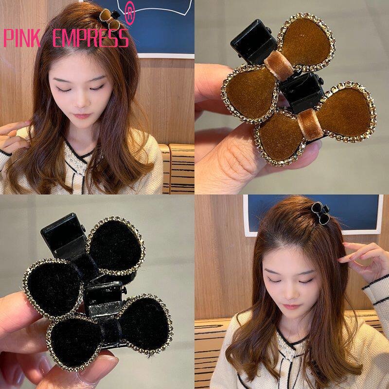 Kẹp Tóc Nhỏ Thời Trang Nơ Phong Cách Hàn Quốc
