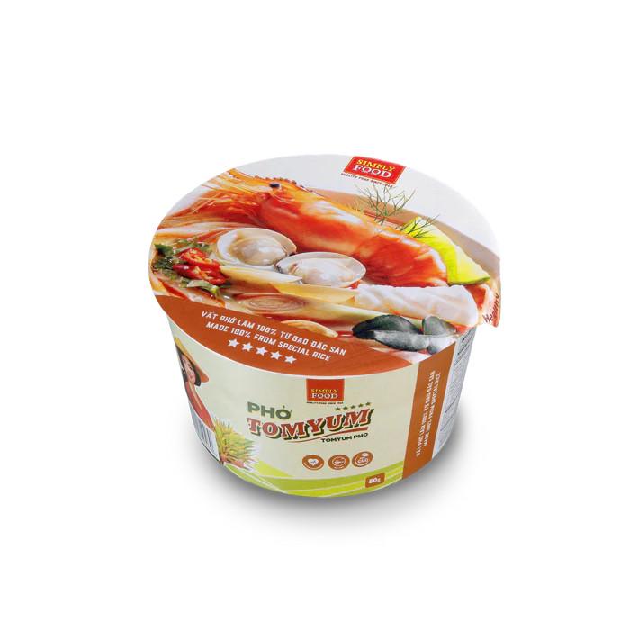 Phở tô vị Tomyum  (9 tô/thùng) - Tomyum Pho (9 bowl per box)