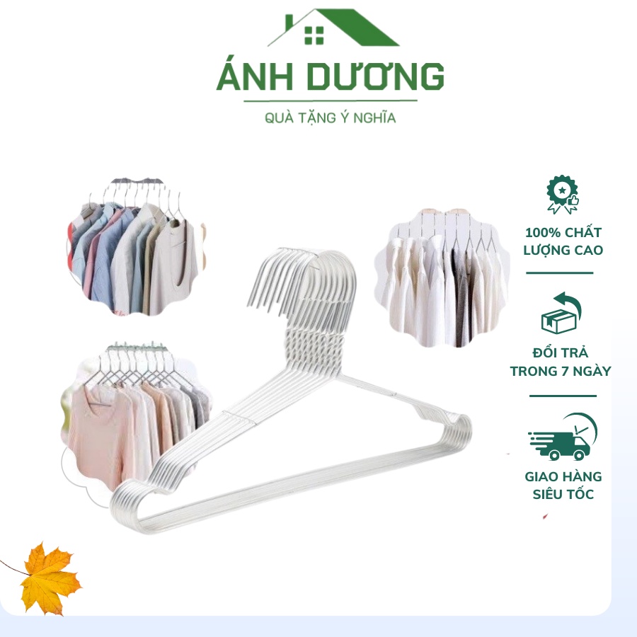 (ComBo) 9 Chiếc Móc Nhôm Phơi Quần Áo .ĐT.VM