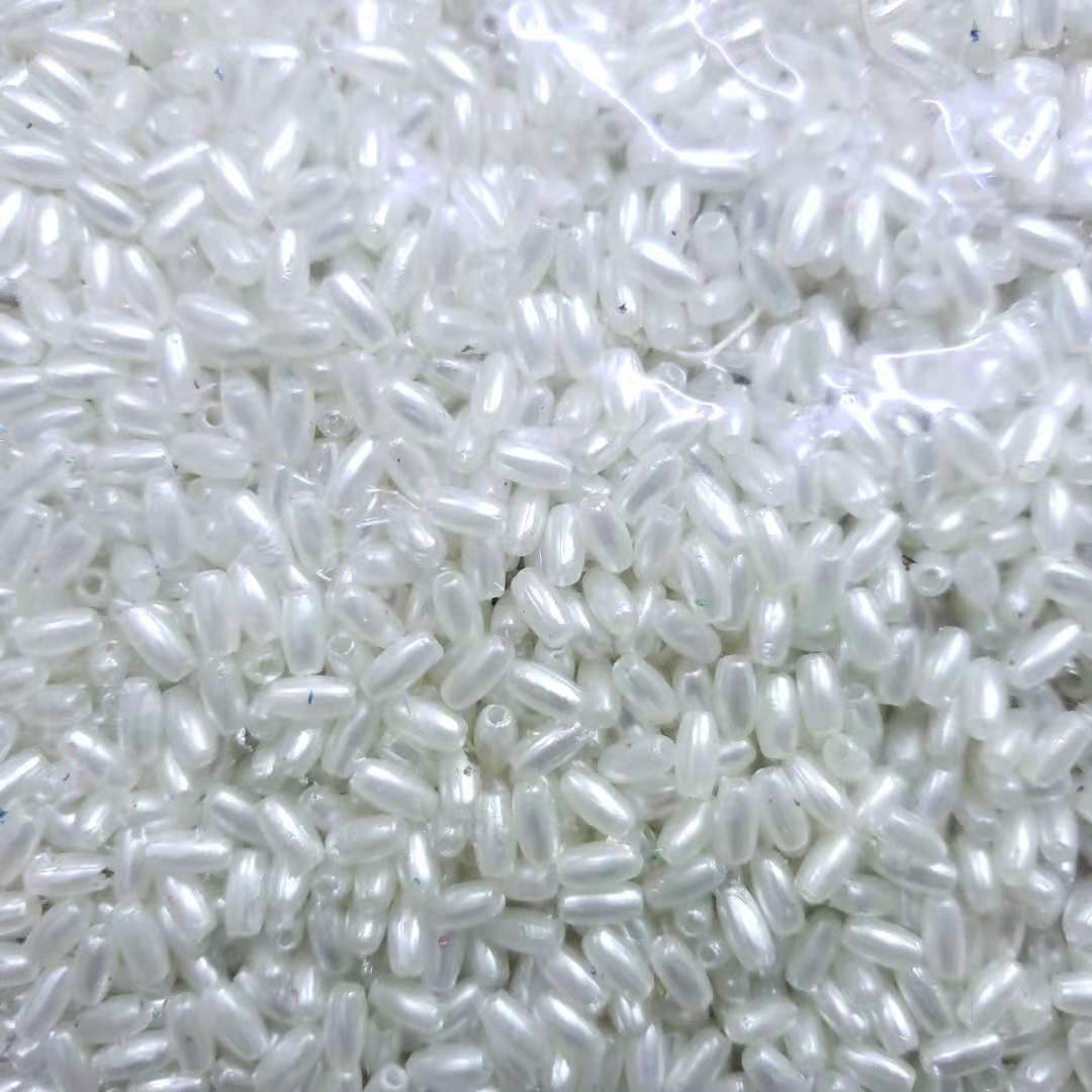 hạt cườm lúa nhỏ phủ màu bóng đẹp 50gr