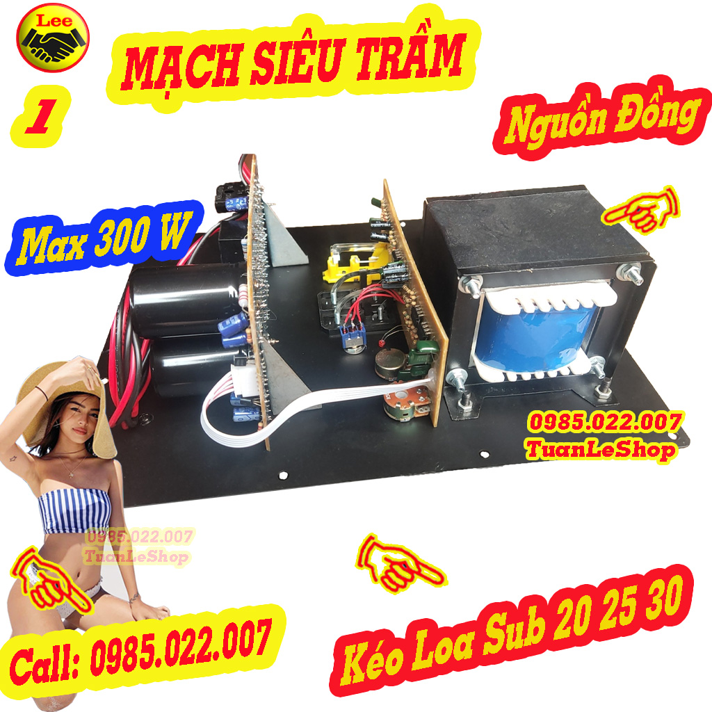 MẠCH SUB 2 SÒ SA KEN NGUỒN ĐỒNG VUÔNG - MẠCH SIÊU TRÂM  - KÉO LOA 25 30