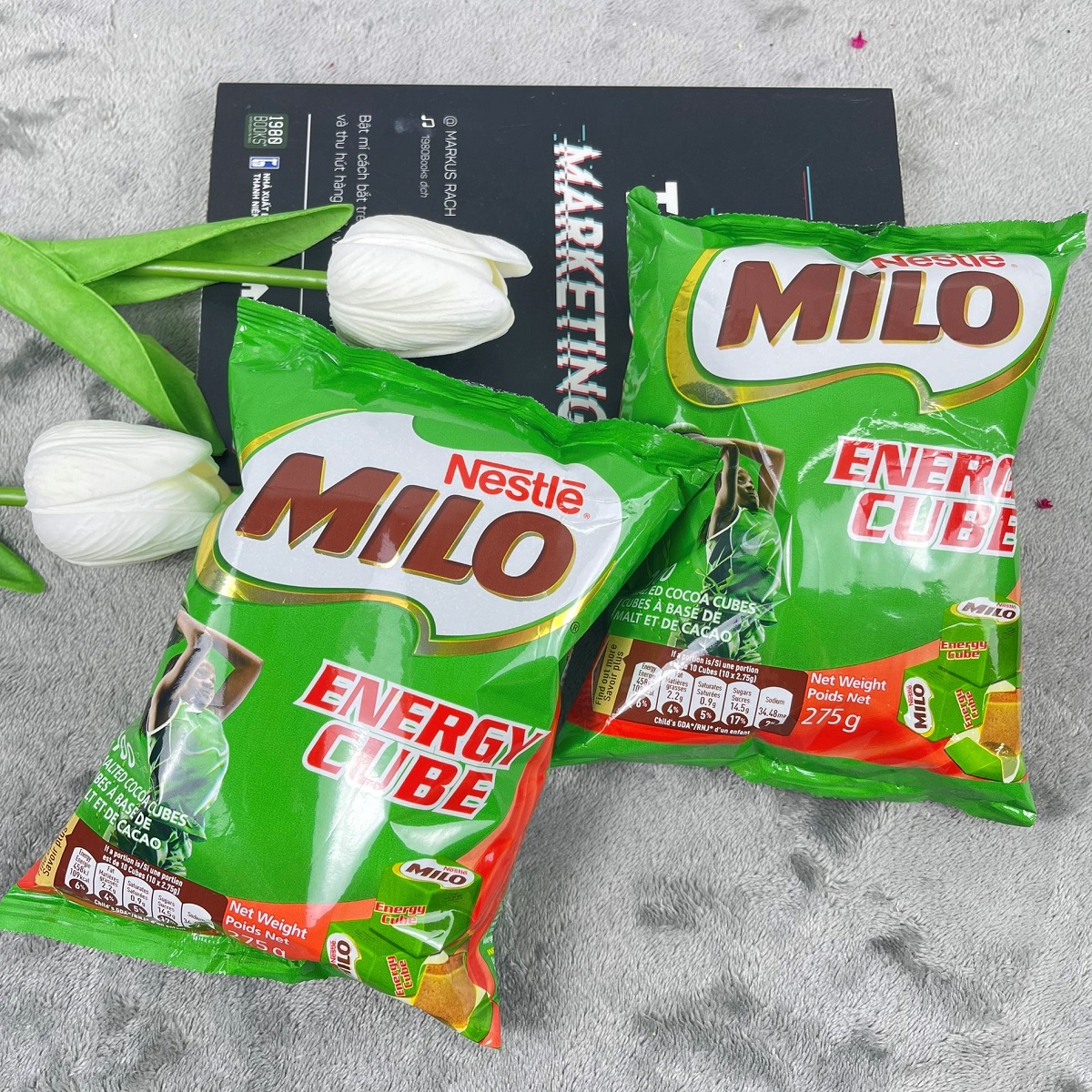 Kẹo Viên Milo Cube Nestle Thái Lan 275g (100 viên) [Date Mới]