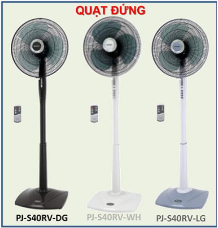 Quạt đứng Sharp PJ-S40RV (3 MÀU)