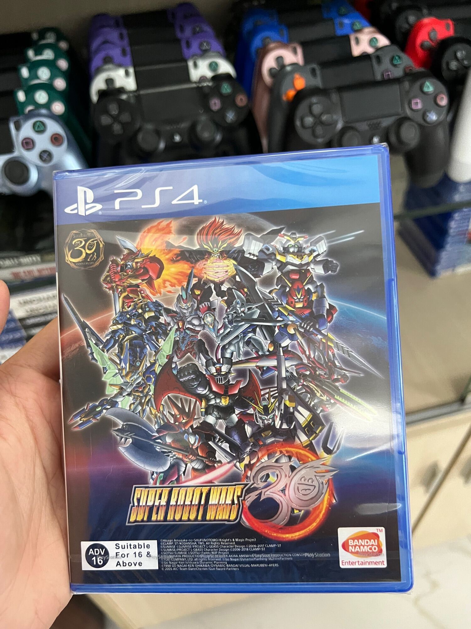 Đĩa chơi game PS4: Super Robot Wars 30