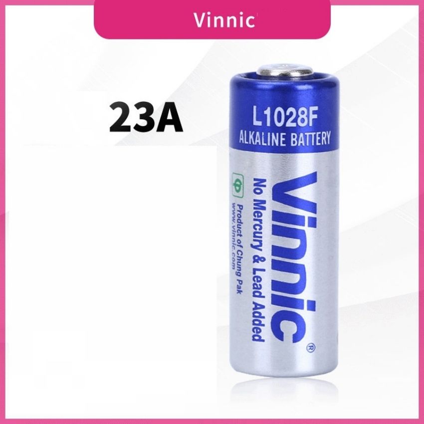 Pila alcalina 23A (12V) Vinnic 0%Hg - Vn.L1028f