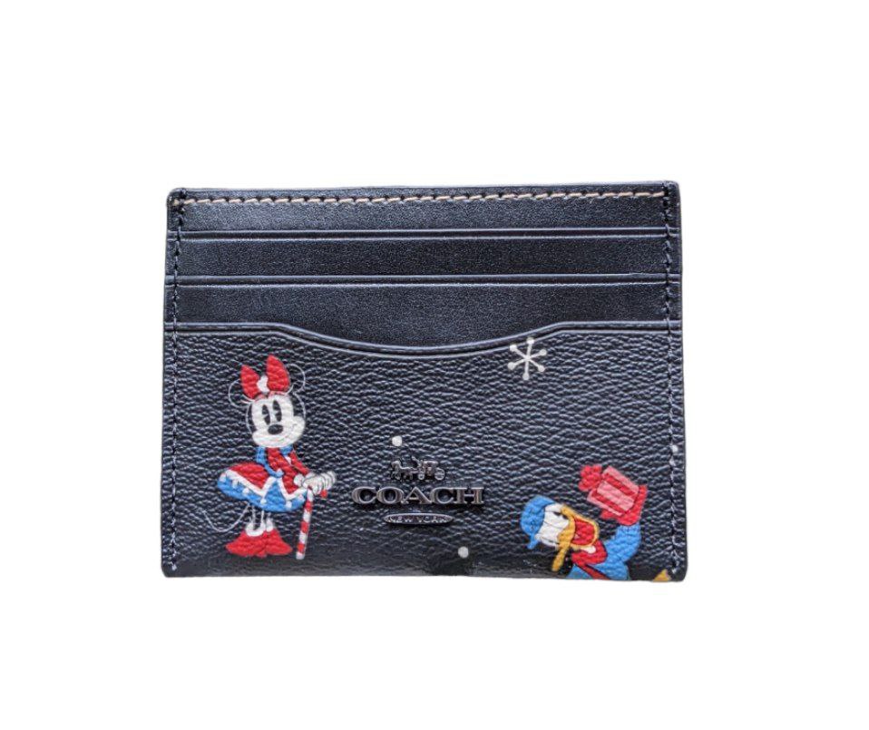 Ví Coach Card Case In Signature Canvas