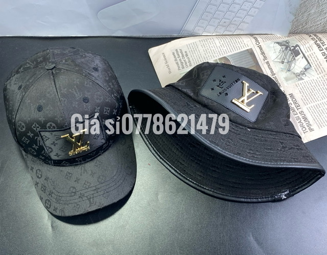 (hình thật) Combo 1 set 2 nón lưỡi trai - mũ bucket : có phân loại lẻ