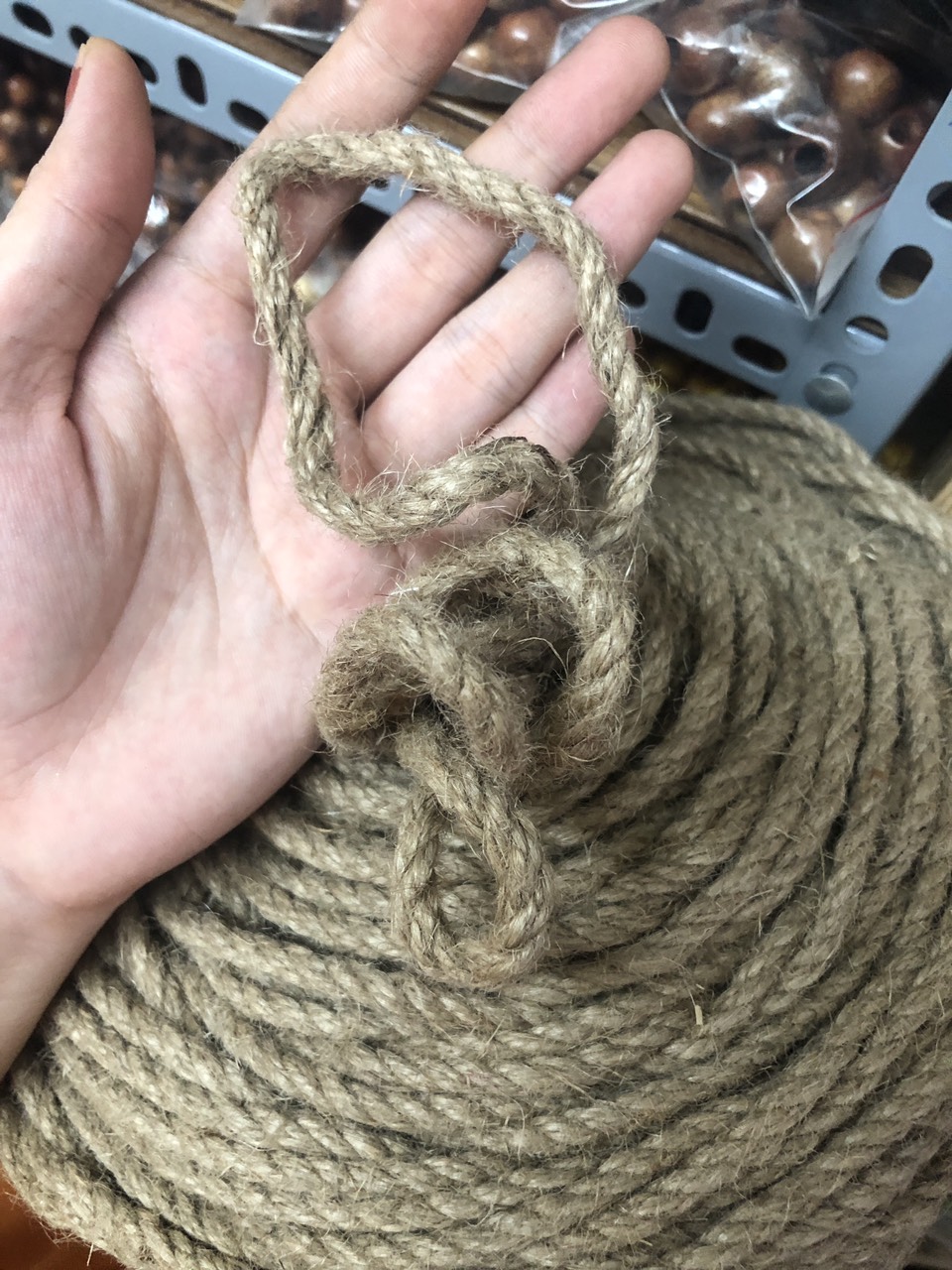 Bó 10m dây thừng gai dây đay trang trí handmade