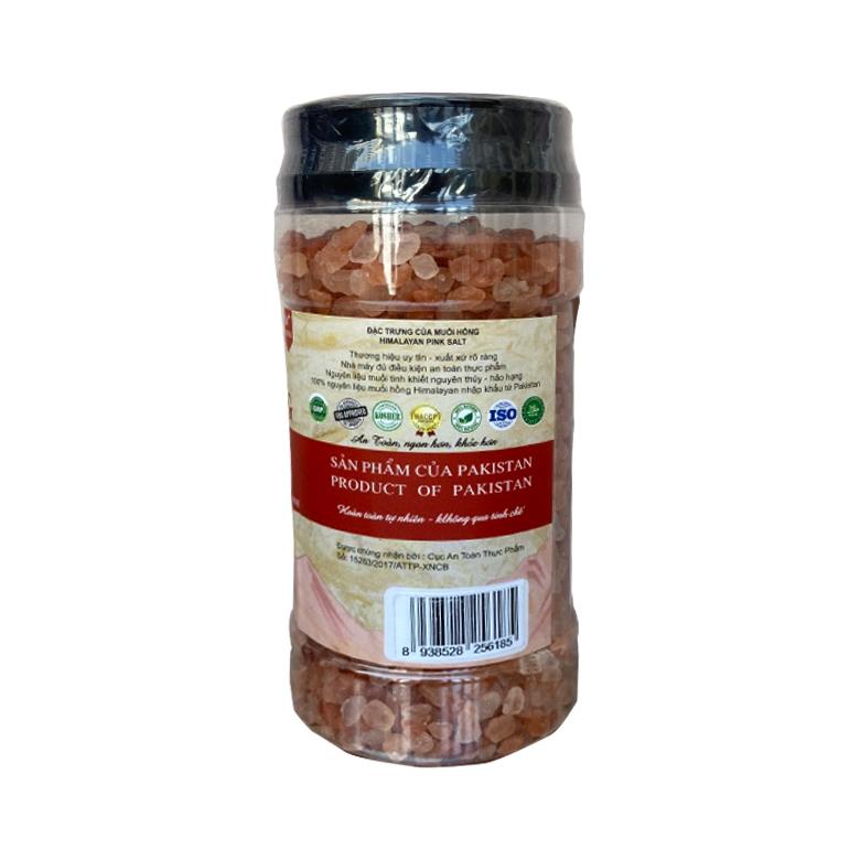 Muối hồng Himalaya 500g hạt to