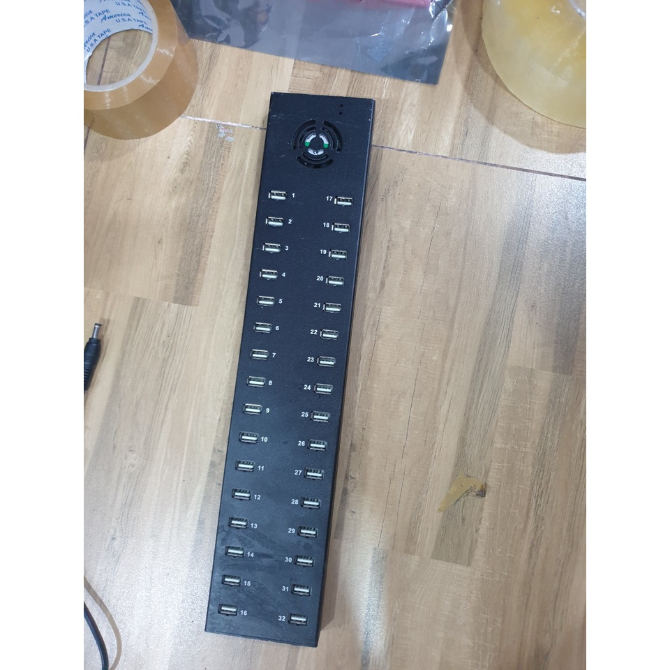 Hub usb Sipolar 20 port, bộ chia cổng usb 32 cổng, box phone