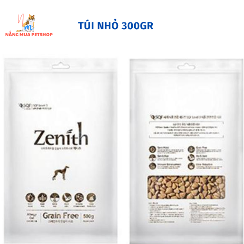 Thức ăn cho chó hạt mềm Zenith hạt cho chó con