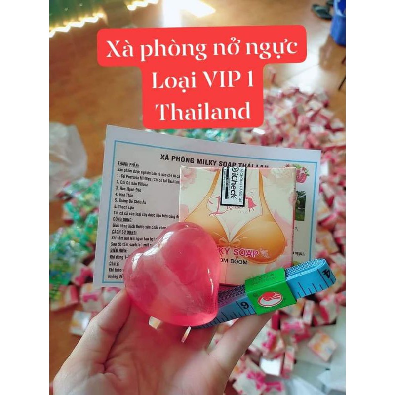 Xà phòng tăng vòng 1. xà bông nở ngực milky soap