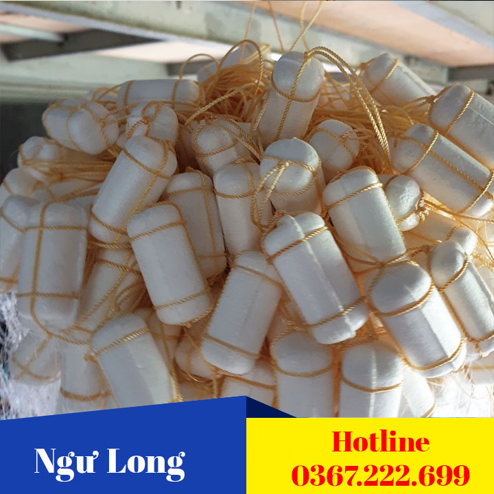 lưới đánh cá 3 lớp sợi thái - cao 2m dài 120m