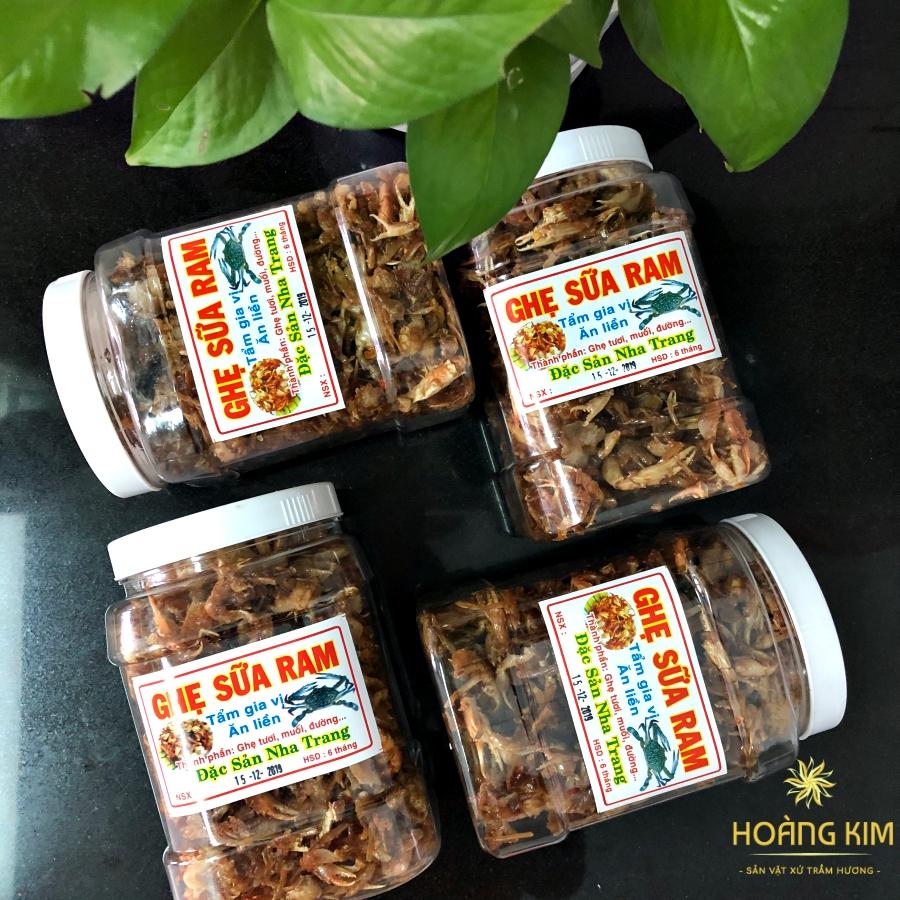 2 hũ Ghẹ sữa ram Nha Trang 500g