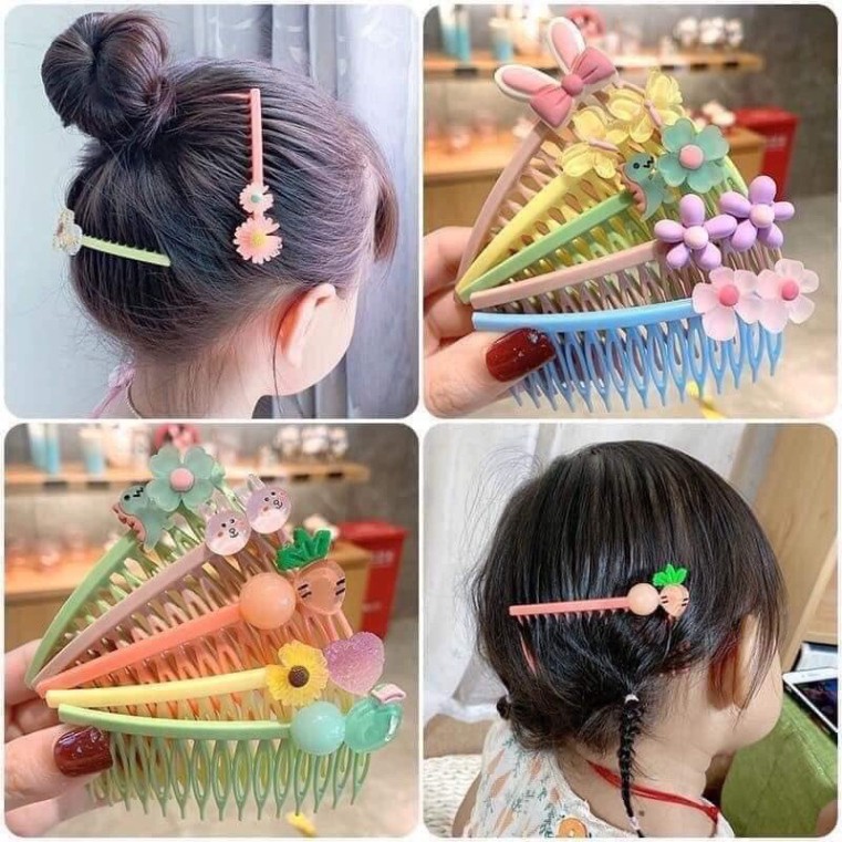 [ Mẹ Tặng Bé ] Xước Tóc hình Hoa Quả cho Bé Gái. ĐTVMMM
