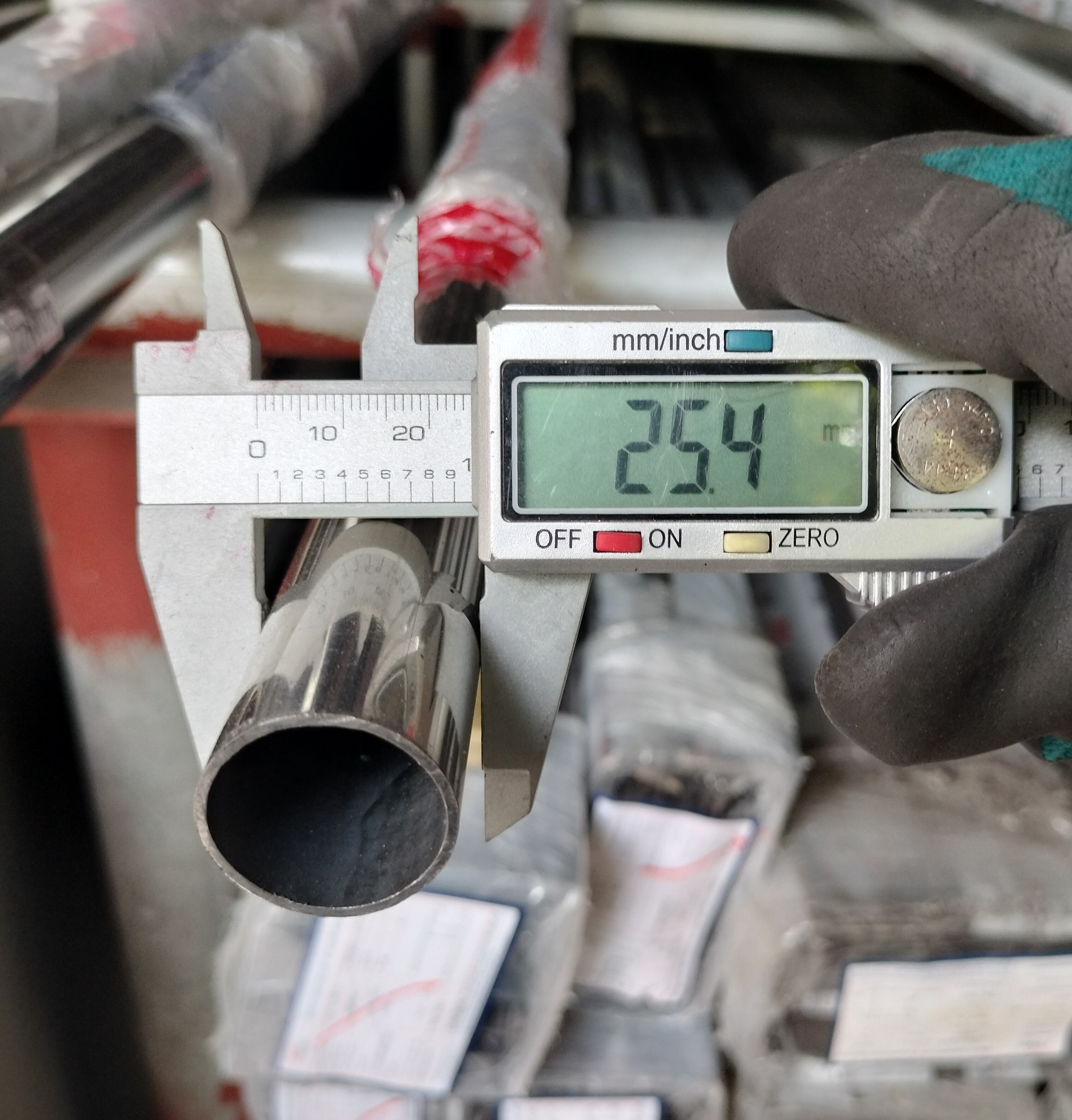Ống tròn Inox 304 phi 12.7, 16, 19, 22, 25, 32mm (dài 0.5m/1m/1.2m)