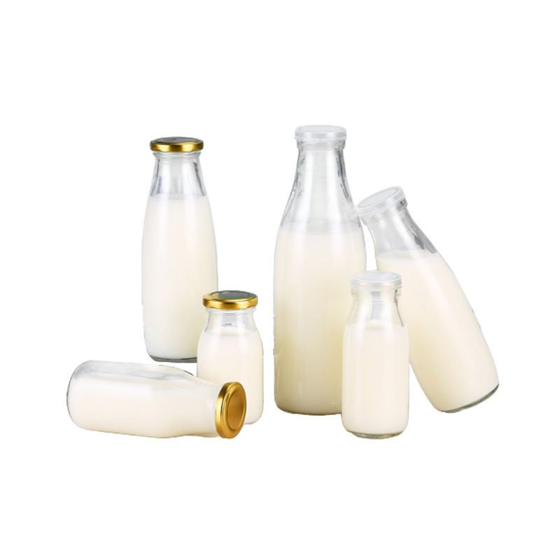 CHAI THỦY TINH ĐỰNG SỮA 250ML NẮP THIẾC
