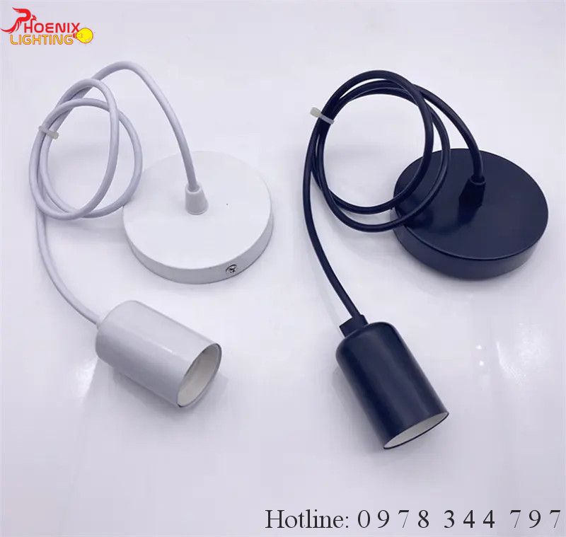 Dây đui đèn thả trần trang trí đui E27