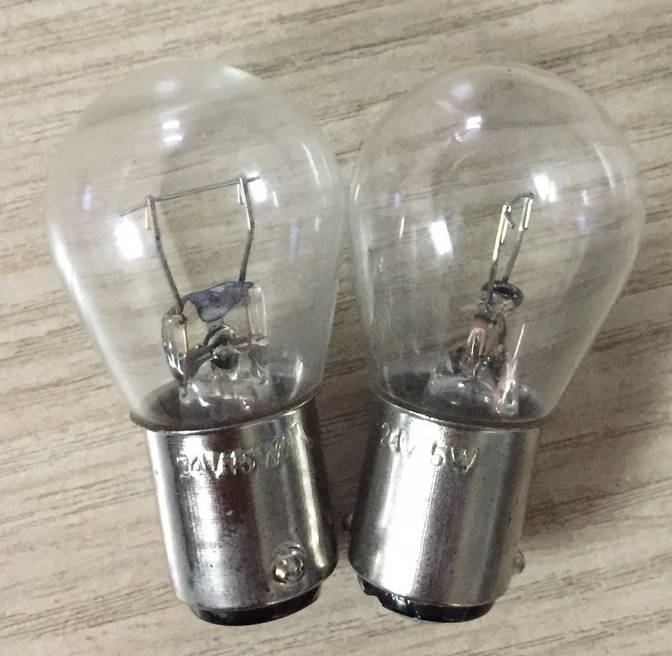[HCM]Bóng đèn sợi đốt BA15D 12V/24V 25W chống rung