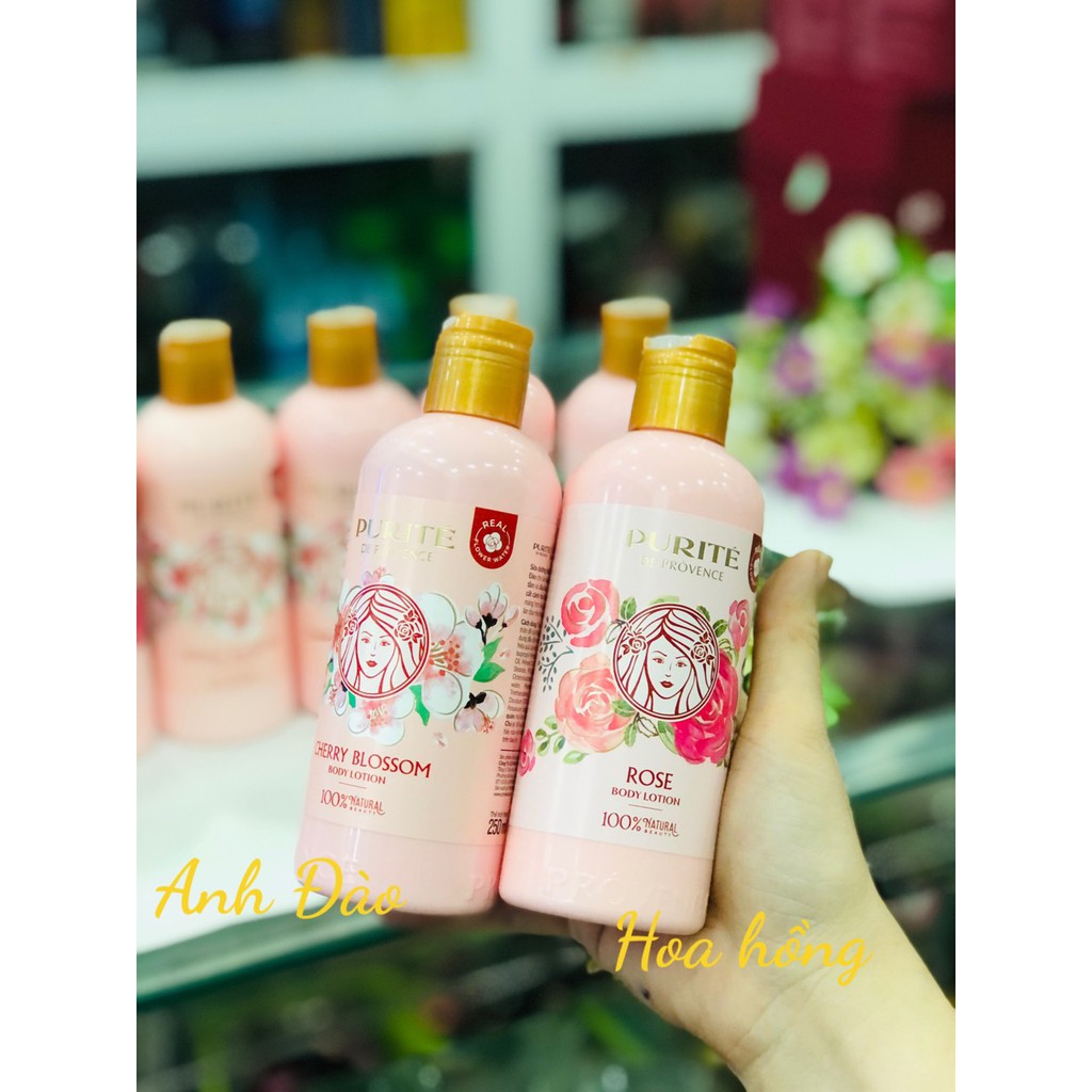 Sữa Dưỡng Thể Mềm Mịn PURITÉ 250ml