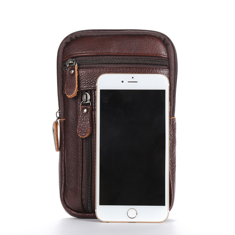 Bao Da Đeo Lưng iphone 6 plus / 7 plus/ 8 plus Luxury Dáng Đứng Da Bò