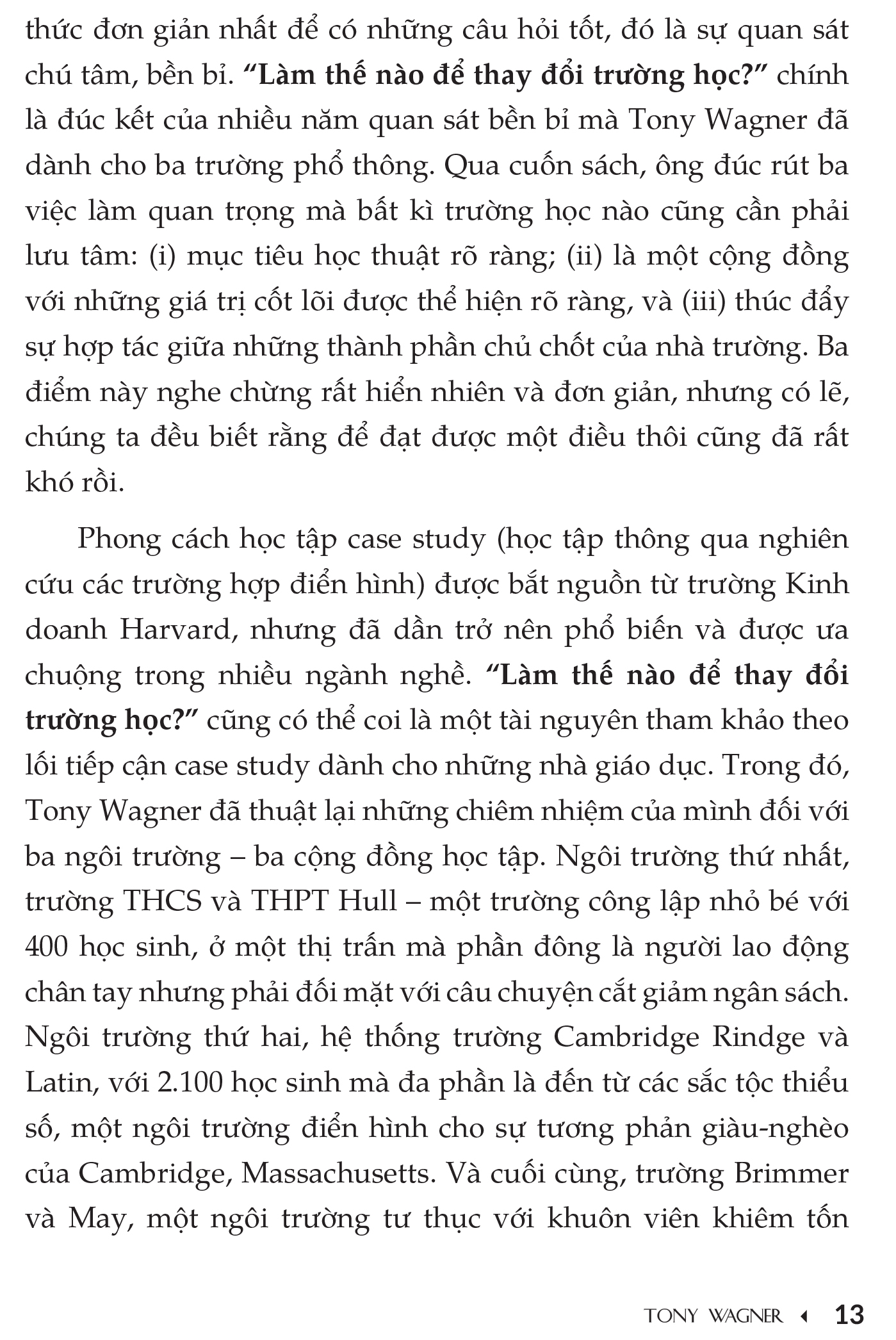 Fahasa - Làm Thế Nào Để Thay Đổi Trường Học?