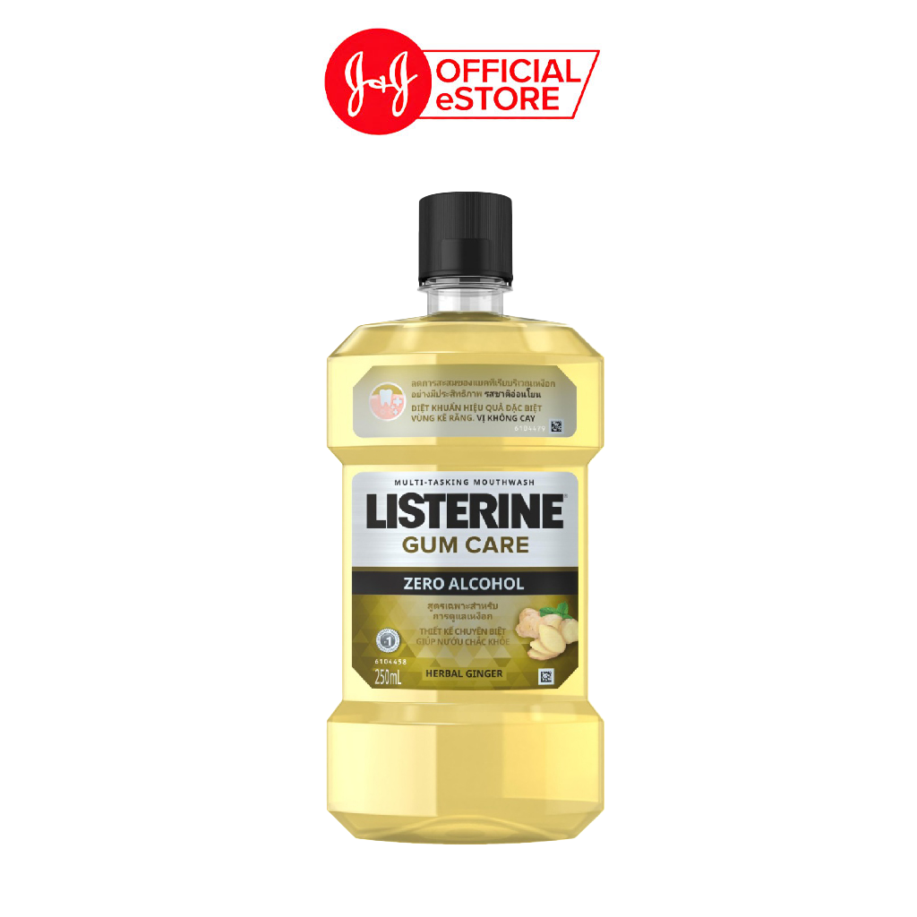 Nước Súc Miệng Listerine Gum Care Giúp Nướu Chắc Khỏe - Dung Tich 250ml