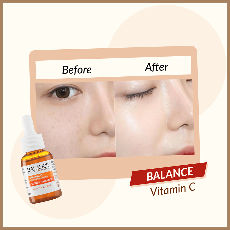 Serum Trắng Da, Mờ Thâm Vitamin C Balance Active Formula 30ml