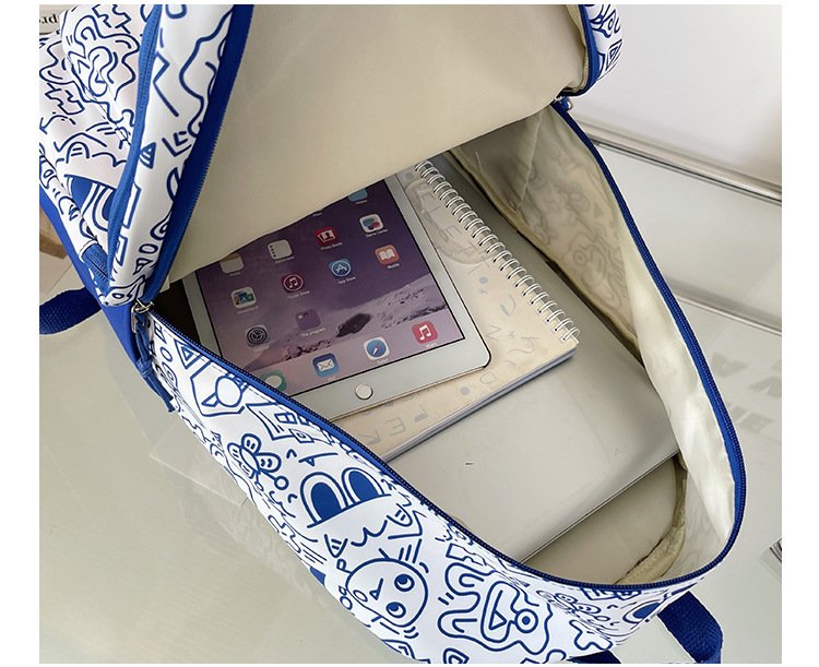 Balo ulzzang kẻ caro đi học học sinh sinh viên Hàn Quốc cao cấp chống nước Lemone BL292