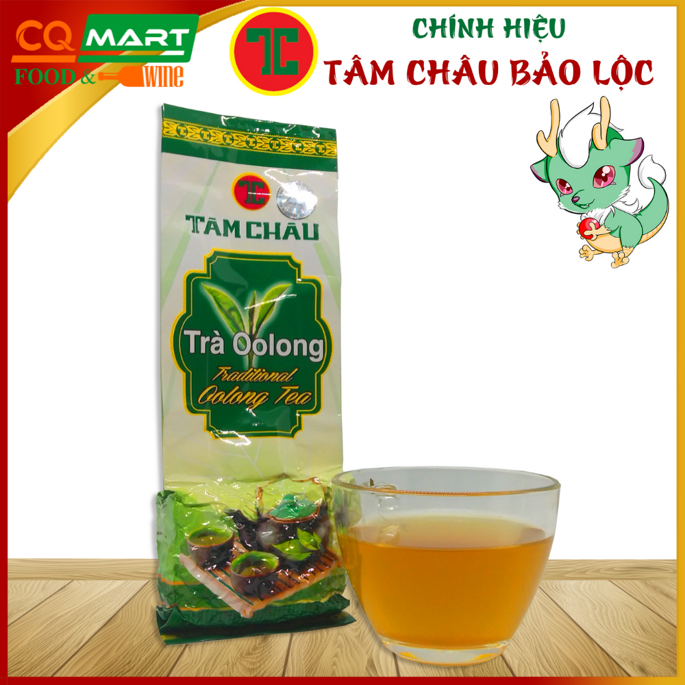 Trà Olong Tâm Châu Hộp Gỗ 100g