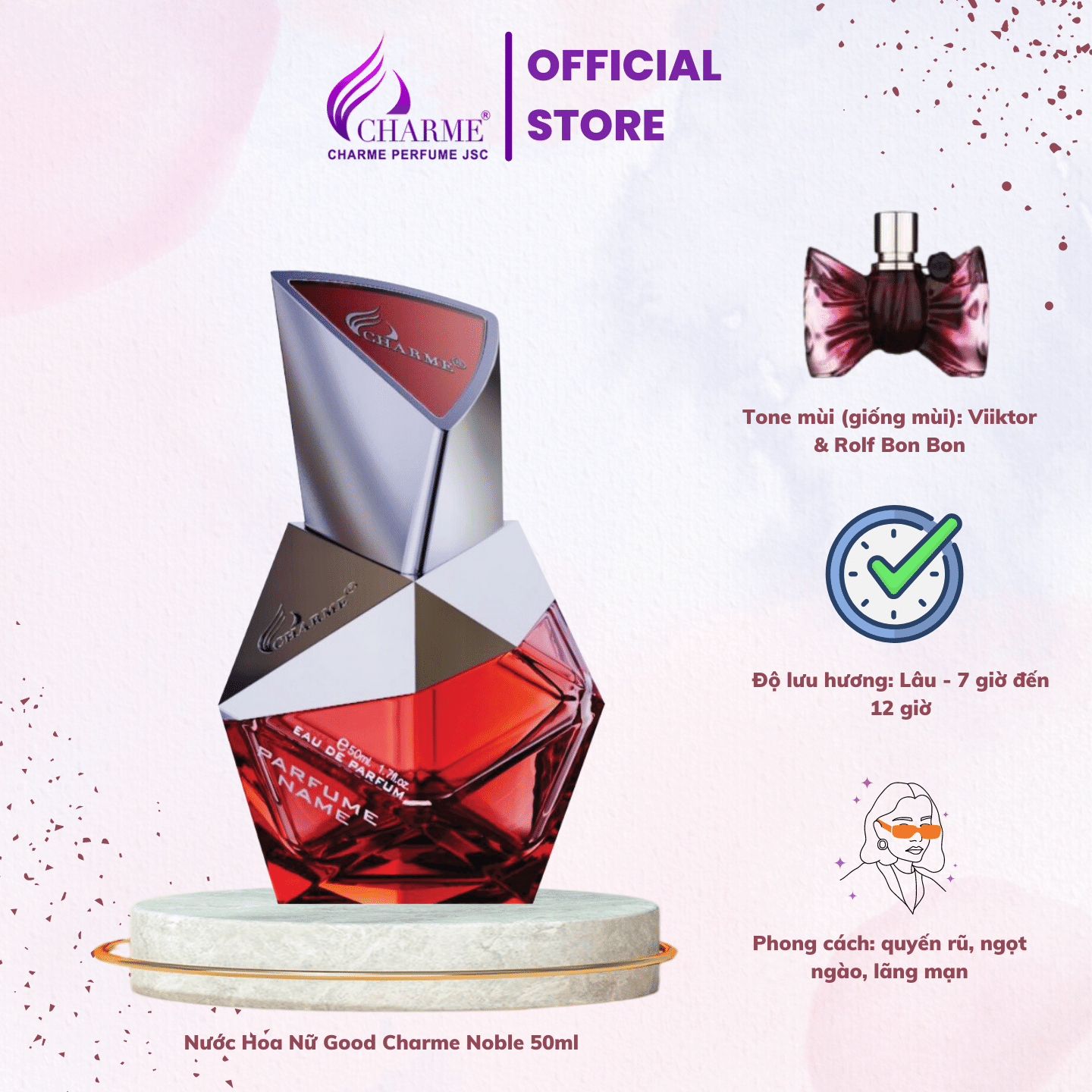 Nước hoa nữ good charme noble 50ml