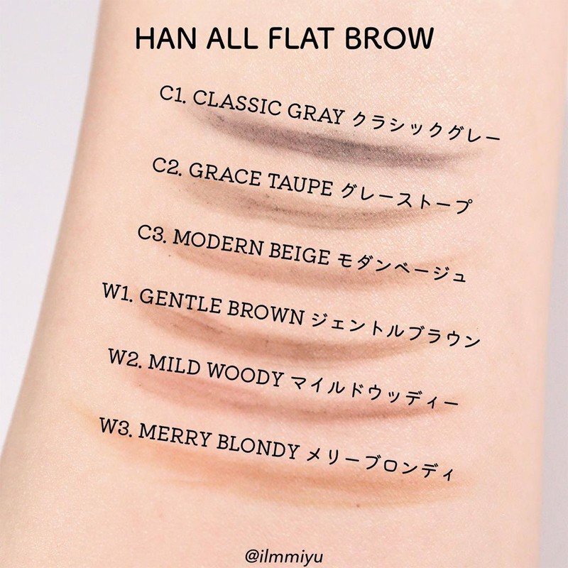 Chì Kẻ Mày Romand Han All Flat Brow