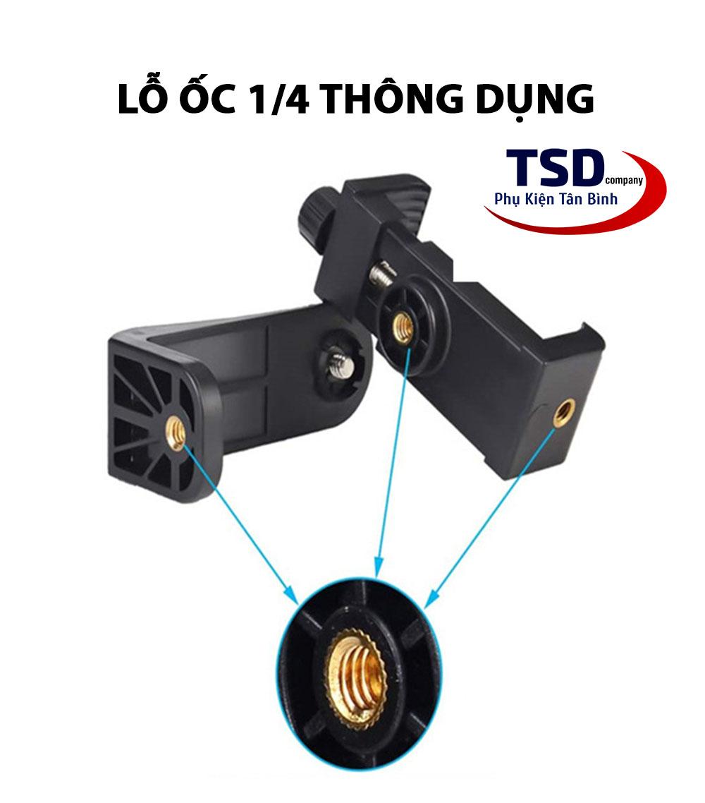 Đầu Kẹp Xoay 360 Độ Cho Tripod Cao Cấp Loại 1 Xịn