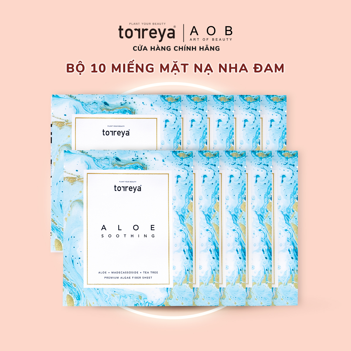 [Hàng Mới Về] [Combo 10] Mặt nạ dưỡng da TORREYA (25gr)