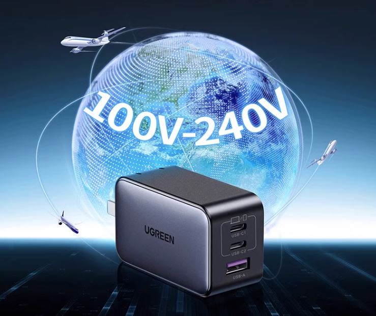 UGREEN GaN 65W - 100W USB-C USB-A Sạc Nhanh Nhiều Cổng