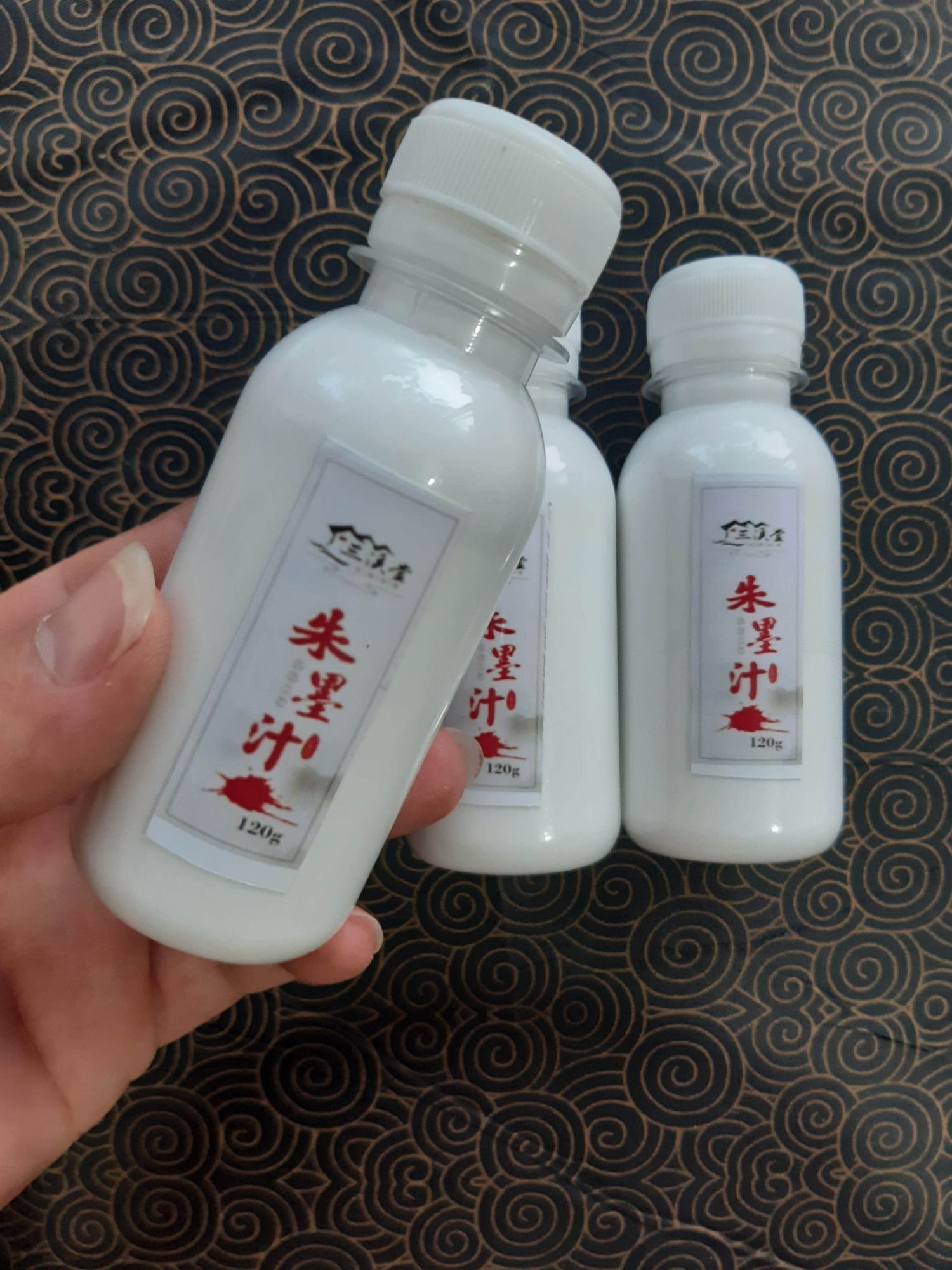 mực trắng chu sa 120g
