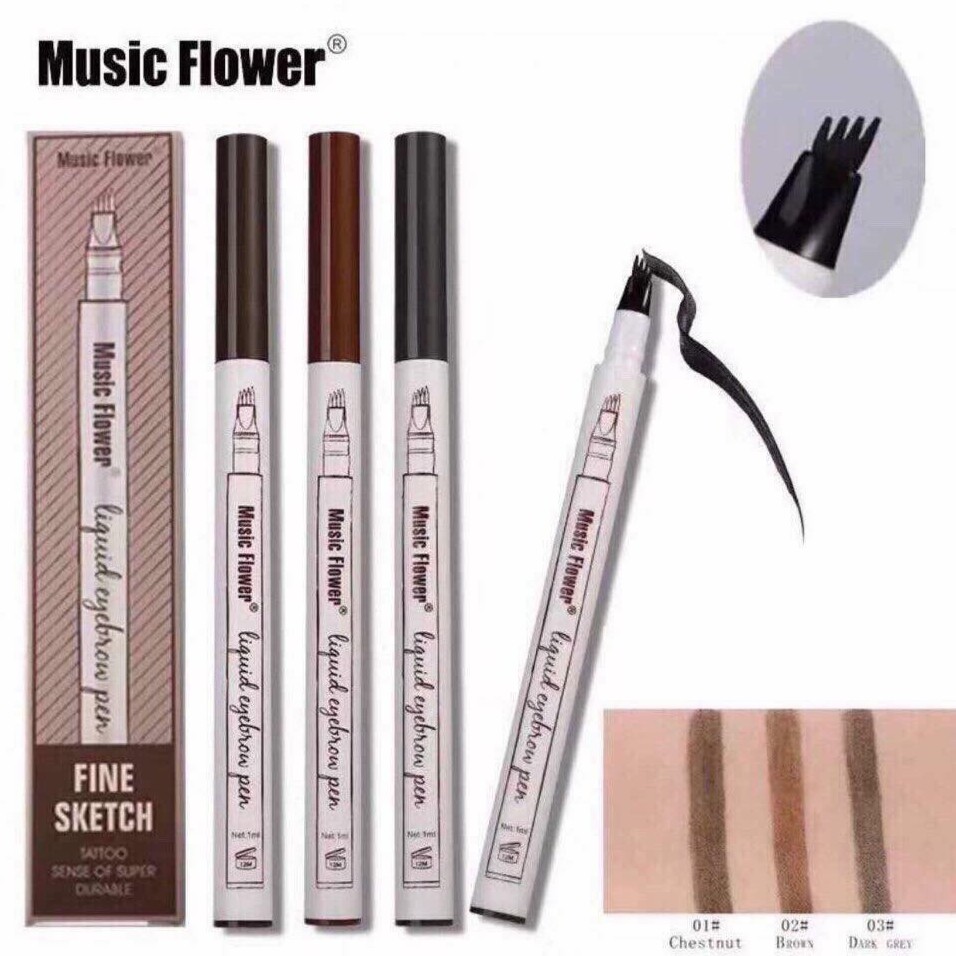 Bút #Chì Vẽ Lông Mày Phẩy Sơị Music flower