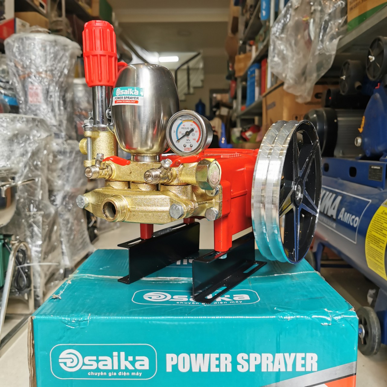Đầu xịt áp lực pitong sứ saika 1.5hp pitong 22mm 2.9hp pitong 30mm