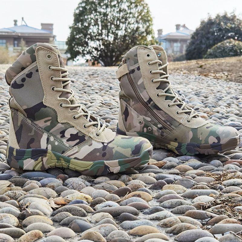 Hidden Boots Tactical Boots Combat Shoes Field Hiking Shoes Outdoor Training Shoes High Support