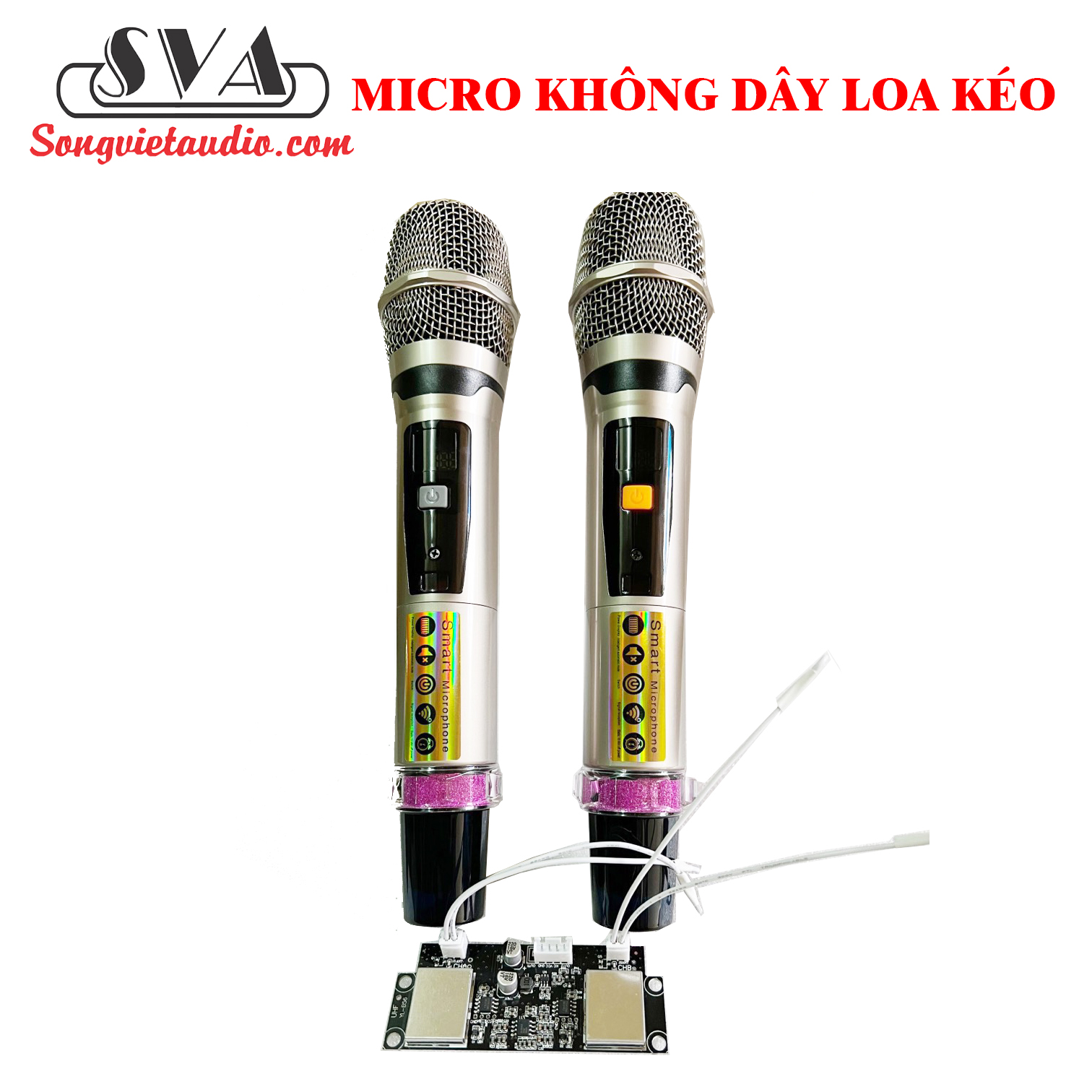 MICRO KHÔNG DÂY UHF LOA KÉO, AMPLI UGX21