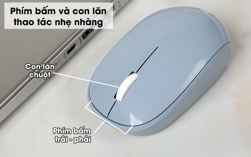 Chuột chính hãng Microsoft Bluetooth Mouse 2020