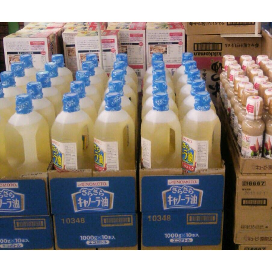 Dầu Ăn Hạt Cải Ajmoto Nhật Bản Date 12/2020