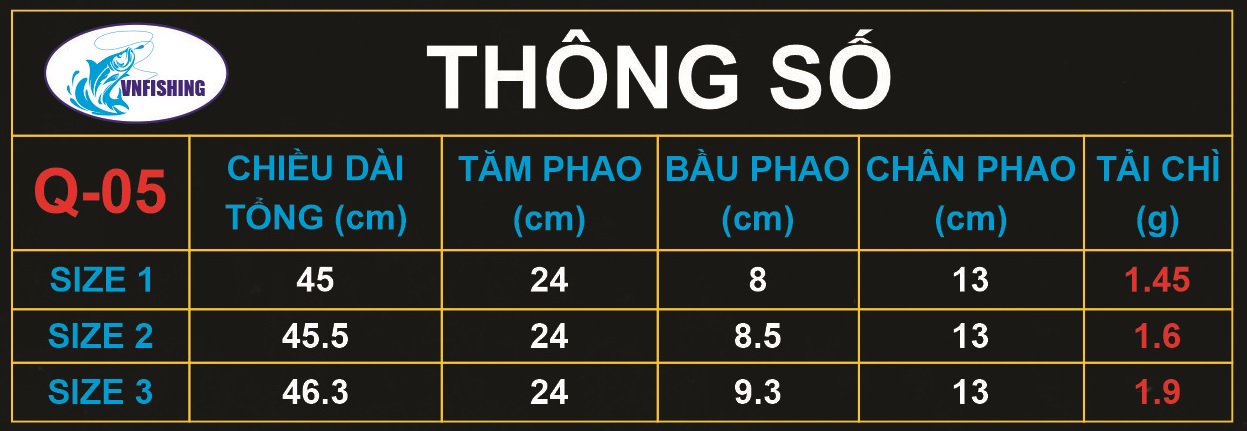 PHAO CÂU ĐÀI LÔNG CÔNG NƯỚC SÂU Q-05
