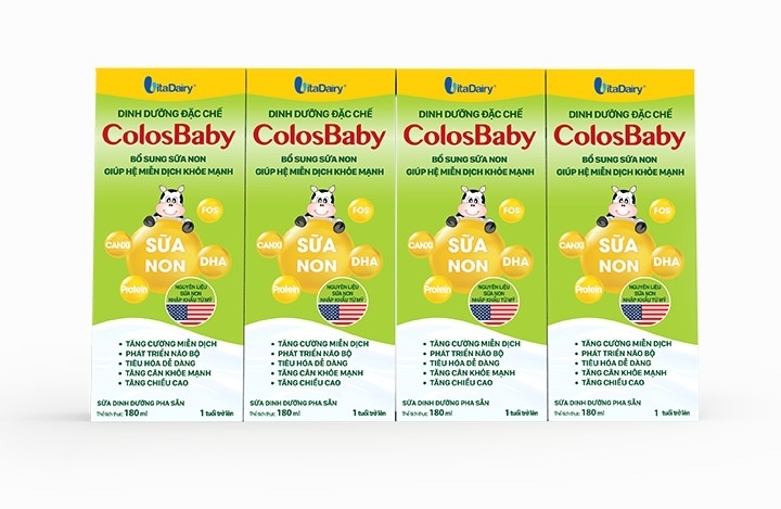 (Combo 6 Lốc)Sữa bột pha sẳn Colosbaby 180ml
