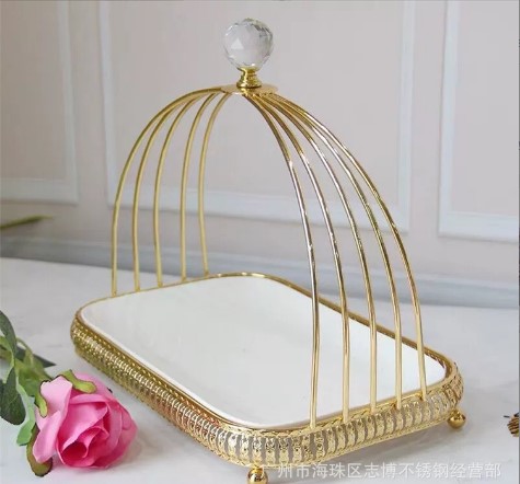 Khay bánh lồng chim trang trí tiệc teabreak