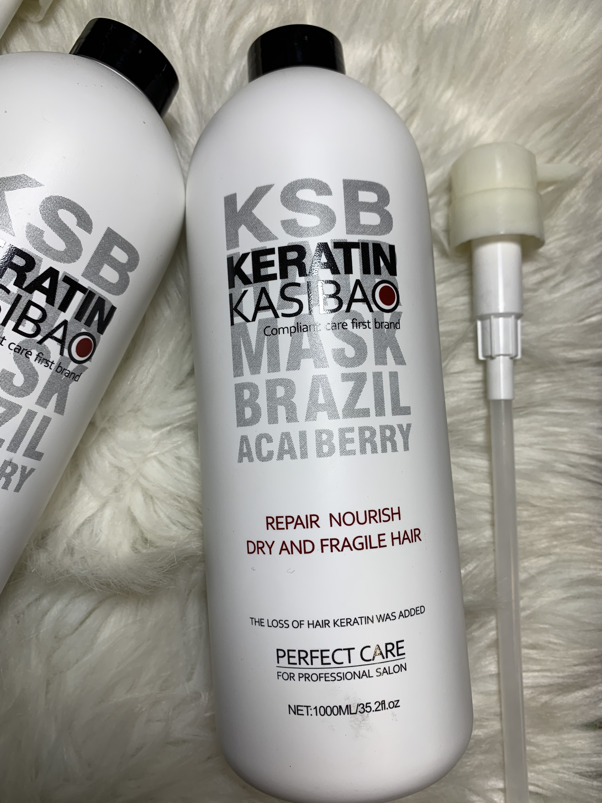 Hấp Dầu Keratin Kasibao KSB 1000ml Hấp Siêu Bóng Mượt