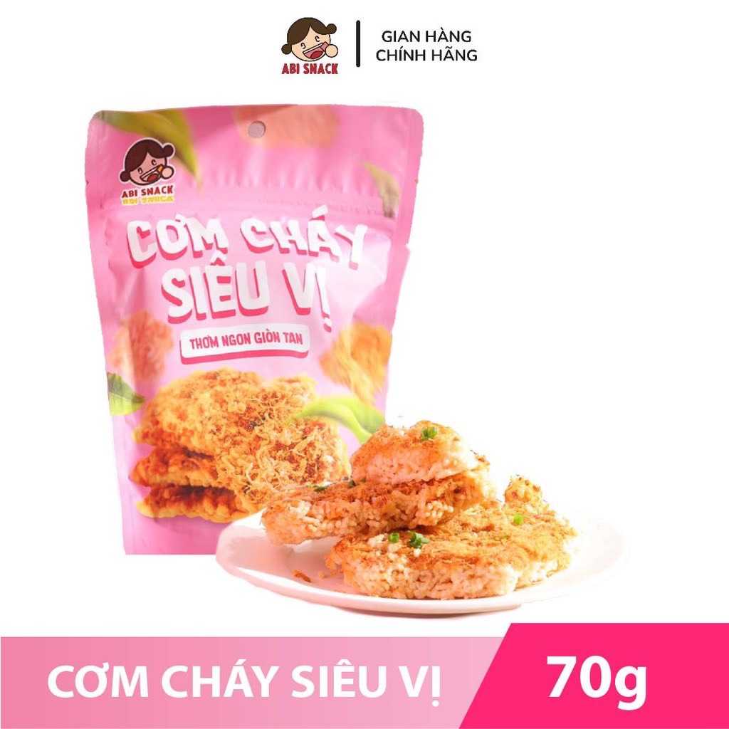 Cơm cháy chà bông Abi siêu nhiều topping