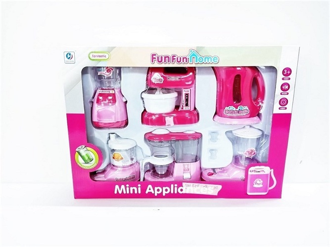 (HÀNG HÓT) Đồ chơi nhà bếp 8 món dùng pin có đèn có nhạc màu hồng dành cho bé gái siêu đẹp, màu sắc không phai, ĐỒ CHƠI NẤU ĂN NHIỀU MÓN CÓ ĐÈN PHÁT NHẠC DÙNG PIN CHO BÉ MÀU HỒNG